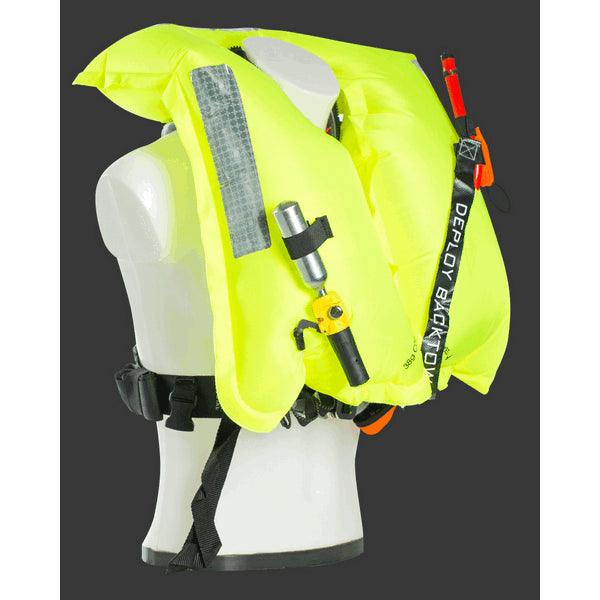 170N Coastal Lifejacket Automatic Black Cover / Yellow Trim