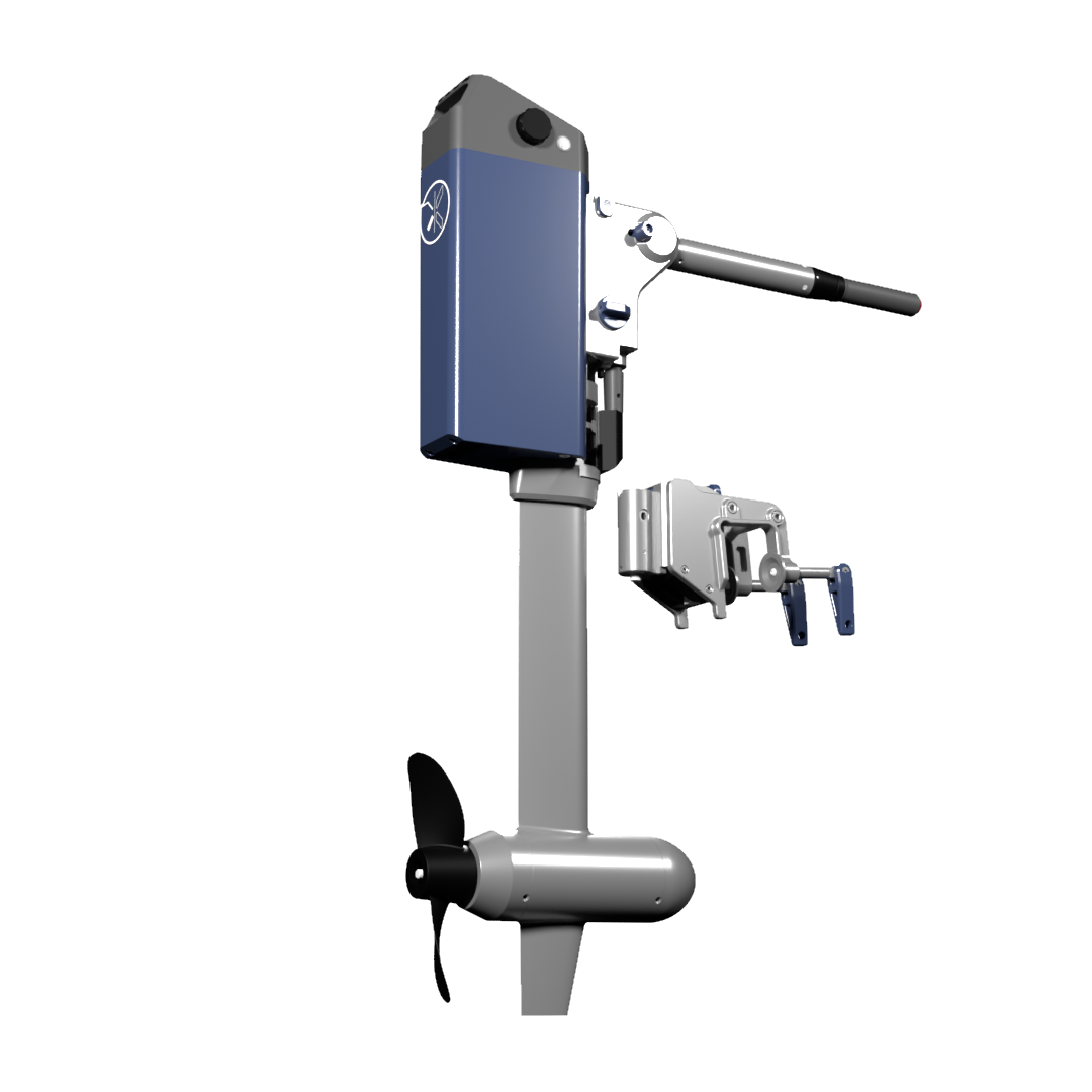 Momentum U2 Electric Outboard Motor 2.5kW 5HP Equivalent Portable Marine Engine