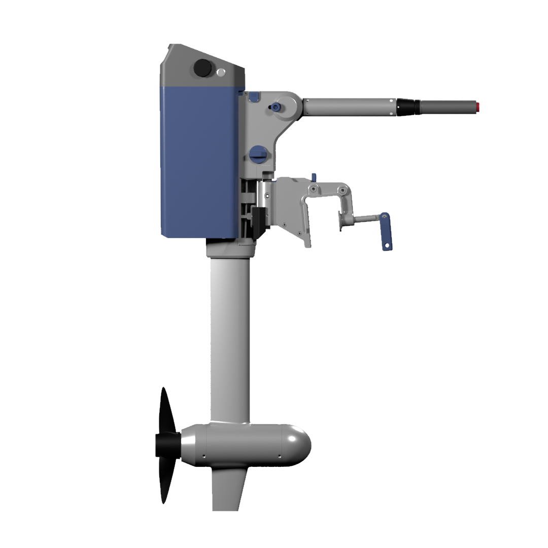 Momentum U2 Electric Outboard Motor 2.5kW 5HP Equivalent Portable Marine Engine