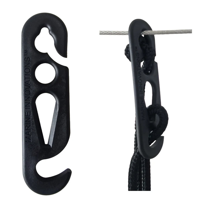 Fender Mate™ Slider – Removable Fender Height Adjuster for Sailboats (Black)