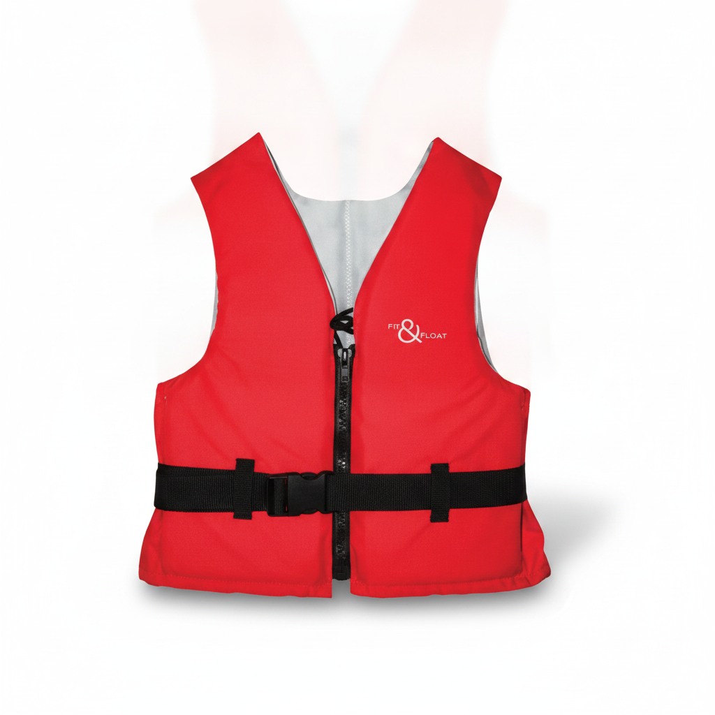 Fit & Float 50N Buoyancy Aid - Model 72158, Adult >90 kg, Red | 4Boats - Studio image 1