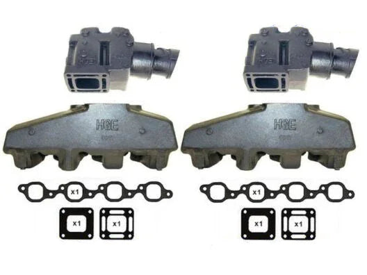Manifold & Riser Set for Mercruiser 7.4L & 8.2L Big Block