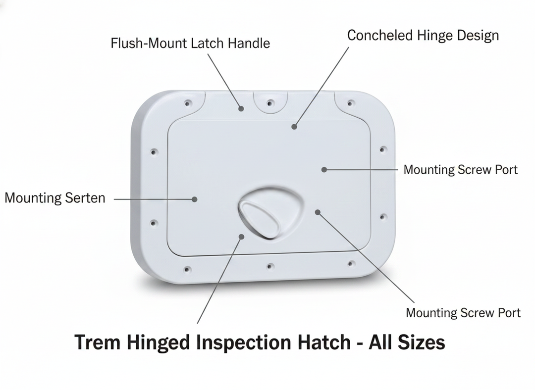 Trem Hinged Inspection Hatches All Sizes - Technical specification image 2