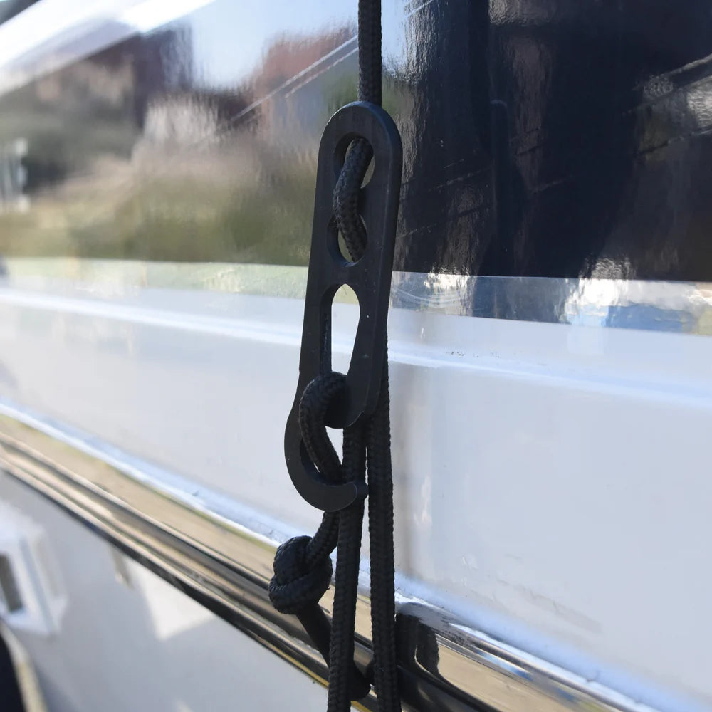 Fender Slider - fender height adjuster, ideal for fixed fenders (Black)