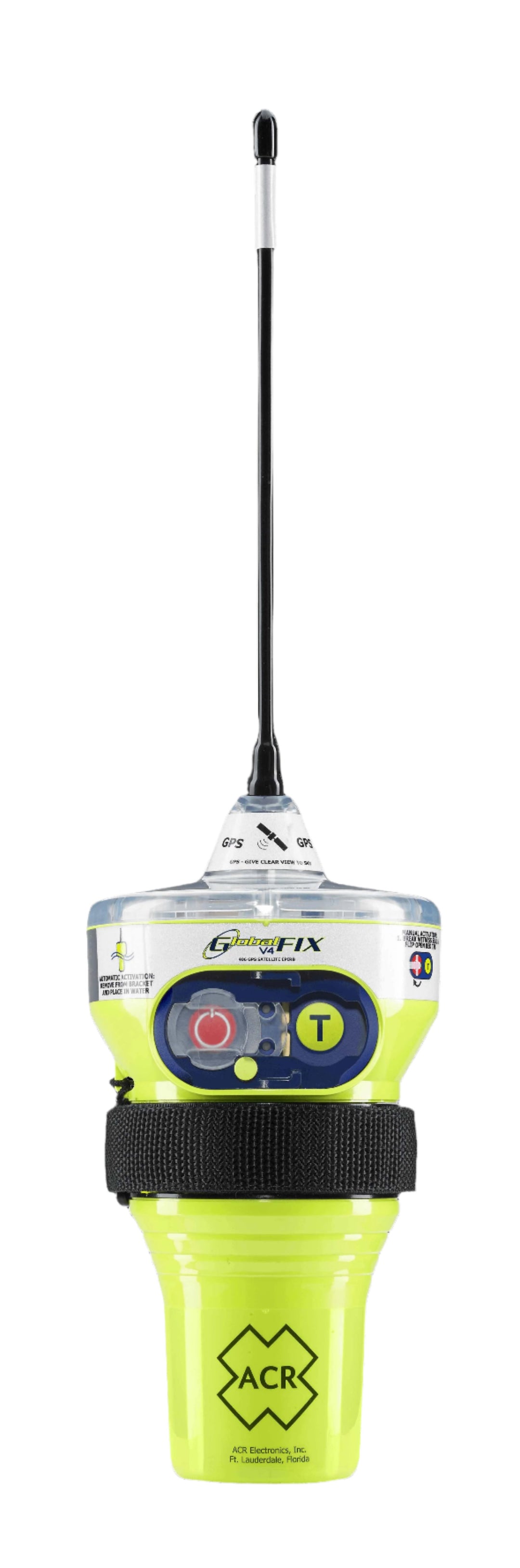 ACR GlobalFix V4 - Cat 2 EPIRB - 2831 Manual Release Bracket - 4Boats