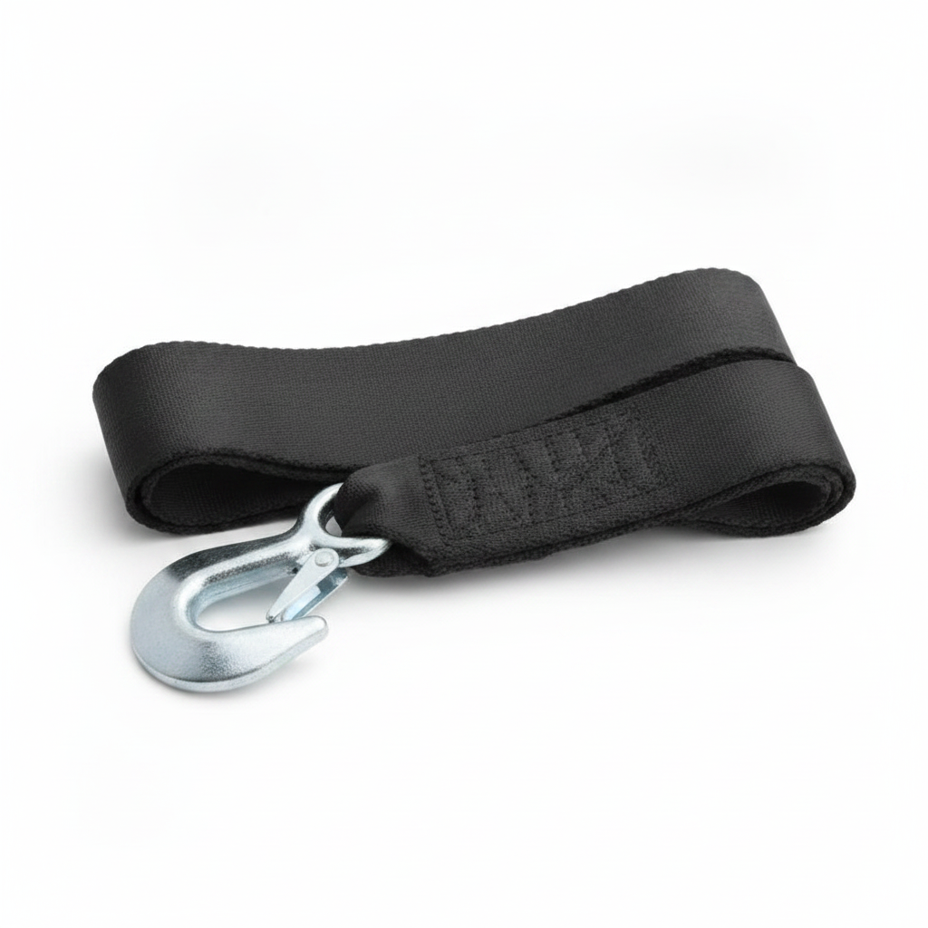 Boat Winch Strap 8m x 50mm for Boat Trailer Winch Strap with Hook - Alternative angle image 2