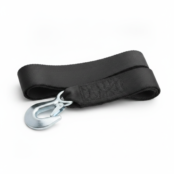Boat Winch Strap 8m x 50mm for Boat Trailer Winch Strap with Hook - Alternative angle image 2