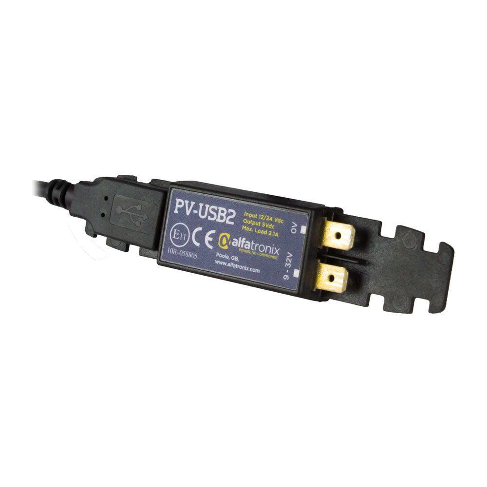 Alfatronix Powerverter Single USB Power Outlet - Hidden - 2.1A - 4Boats