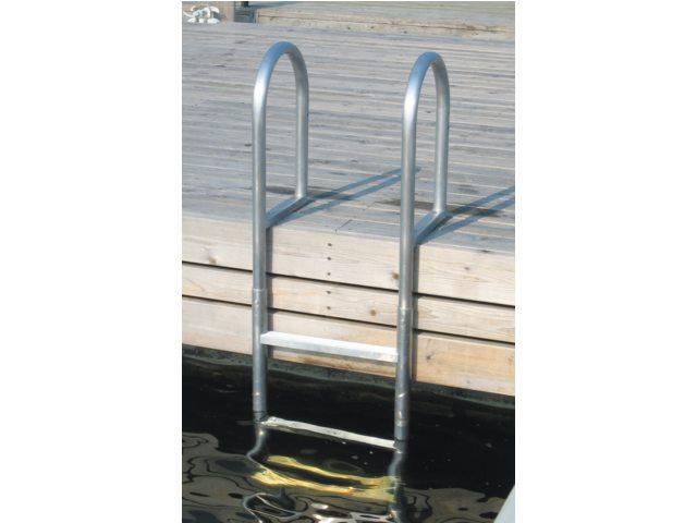 Aluminium Dock Boarding Ladder - 4Boats