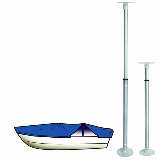 Aluminium Poles For Boat Cover 60-100 cm - 4Boats