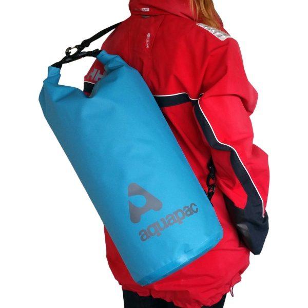 Aquapac 736 TrailProof Drybag- 25L Blue with shoulder strap - 4Boats