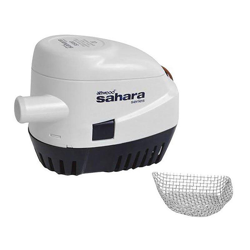 Attwood 500 GPH Sahara Bilge Pump with Stainless Steel Strainer - 4Boats