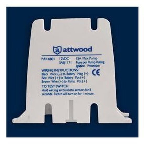 Attwood ASM Electronic Bilge Pump Switch (12V) - 4Boats