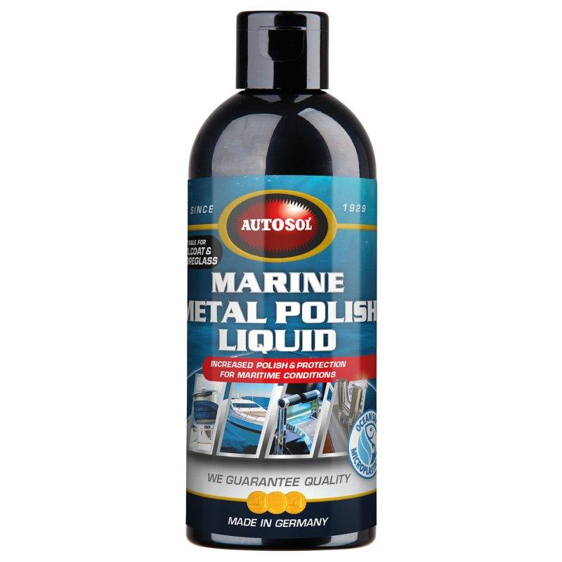 Autosol Marine Metal Polish Liquid 250 ml - 4Boats