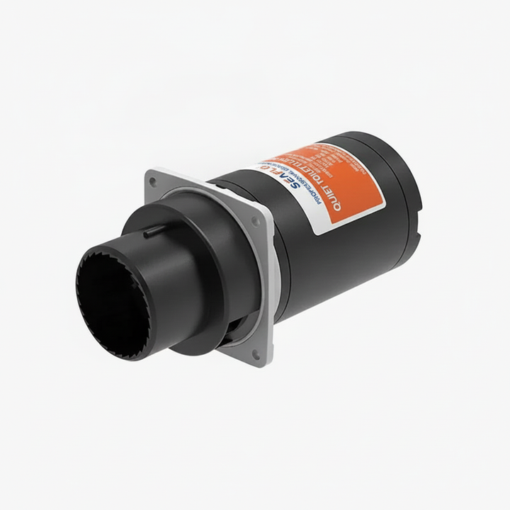 Seaflo   Macerator Quiet Flush Toilet Pump | 4Boats - Technical specification image 4