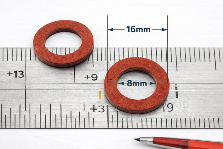 4x Yamaha Outboard Gear Case Oil Drain Washer Seals 6-300HP 90430-08020 Gasket