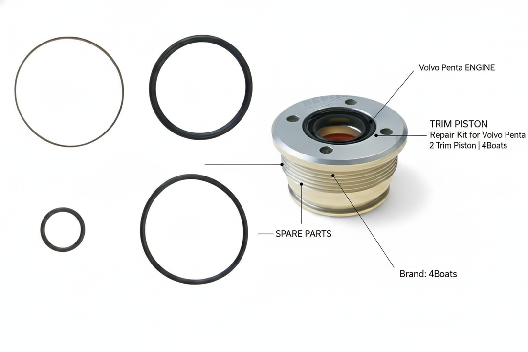 TRIM PISTON Repair Kit for Volvo Penta 2 Trim Piston | 4Boats - Technical specification image 2