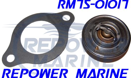 Thermostat Kit for Volvo Penta AQ Series V6 & V8, Replaces: 876305
