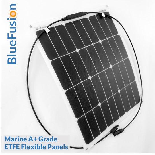 BlueFusion Flexible Marine Grade A+ Solar Panels 60W - 4Boats