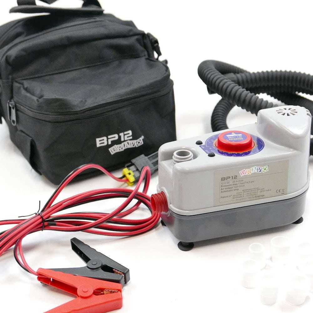 Bravo BP12 High Pressure 14.5 PSI 12V Electric Pump for Inflatables - 4Boats