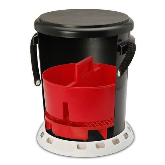 Bucket Deluxe System (Black Bucket with Base) - 4Boats