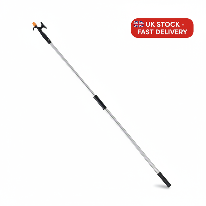 Nuova Rade Telescopic Boat Hook 2-Ends Aluminum 118-196cm Marine Docking 50050 - UK Stock image 1