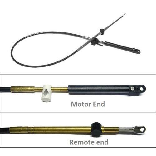 C5 10ft Gear/throttle Gen1 Remote Control Cable for Mercury Mariner Outboard - 4Boats