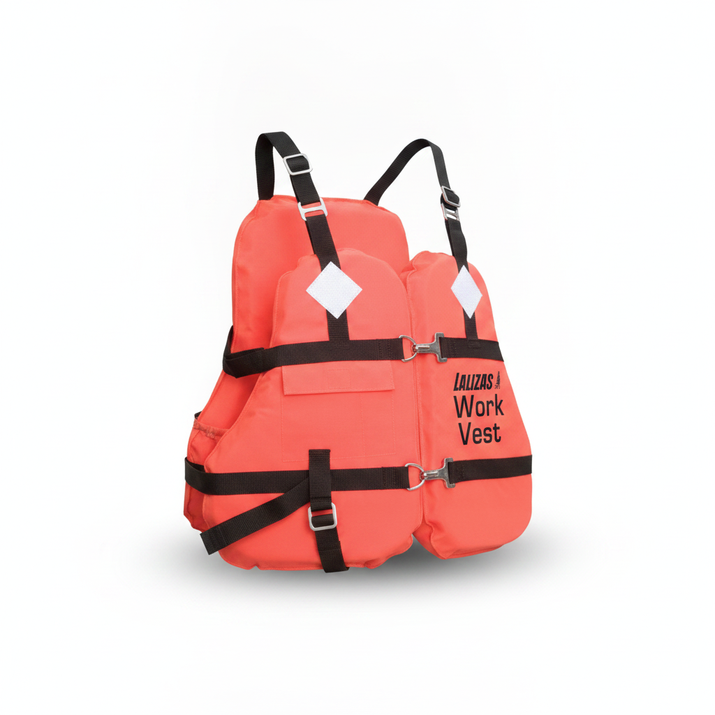 LALIZAS Work 50N ISO Work Vest >40 kg | 4Boats - Studio image 1