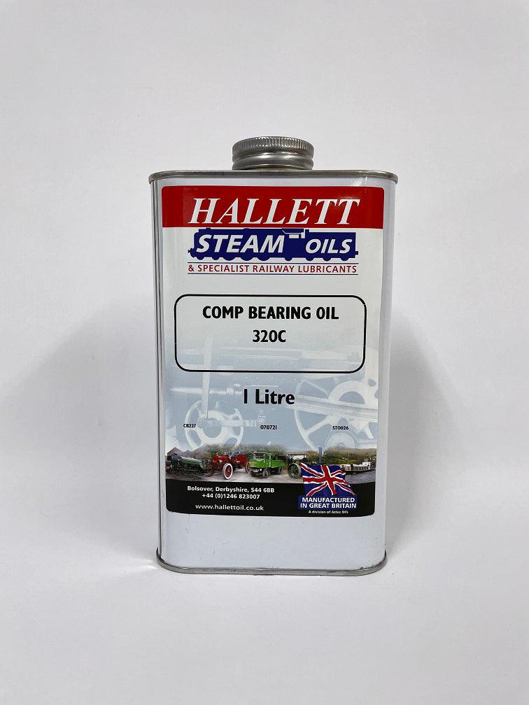 Compounded Bearing Oil 320C - Hallett Steam Oils - STO026 - 4Boats