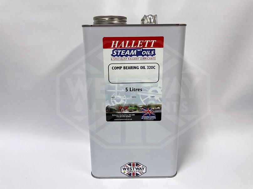 Compounded Bearing Oil 320C - Hallett Steam Oils - STO026 - 4Boats