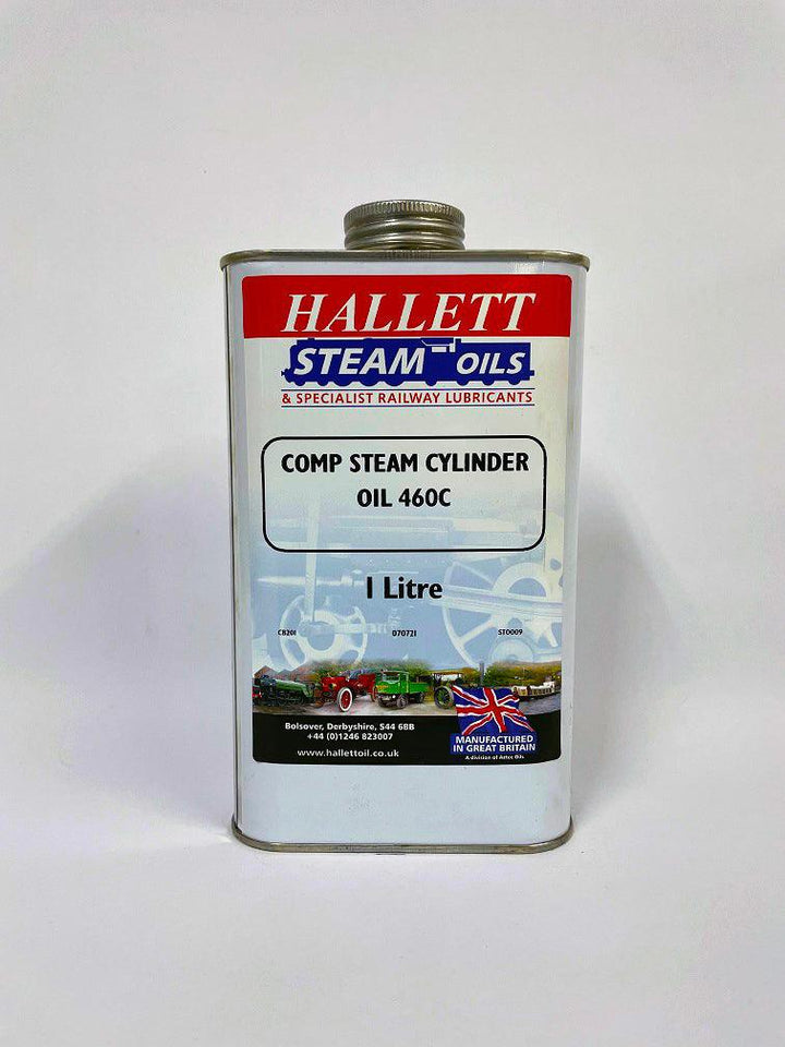 Compounded Steam Cylinder Oil 460C - Hallett Steam Oils - STO009 - 4Boats