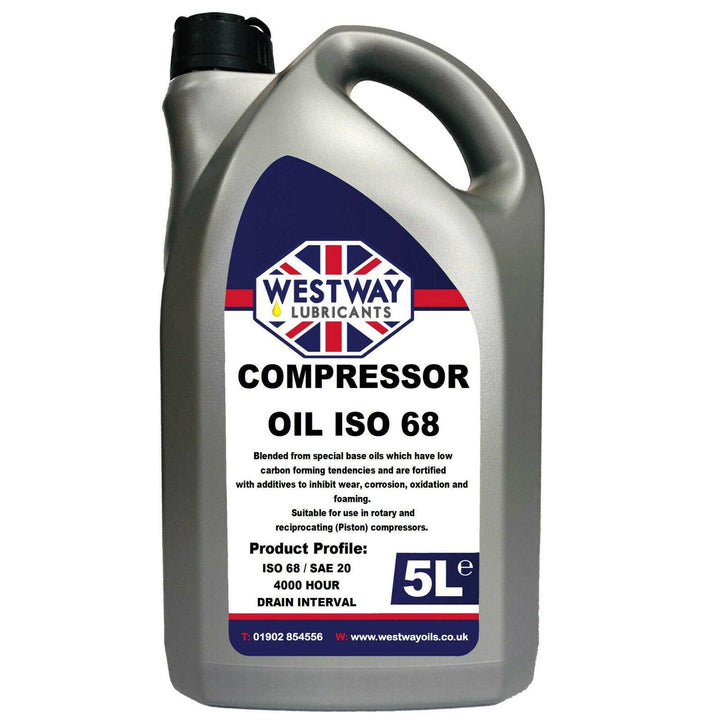 Compressor Oil ISO 68 - Mineral 4000 Hours - 4Boats