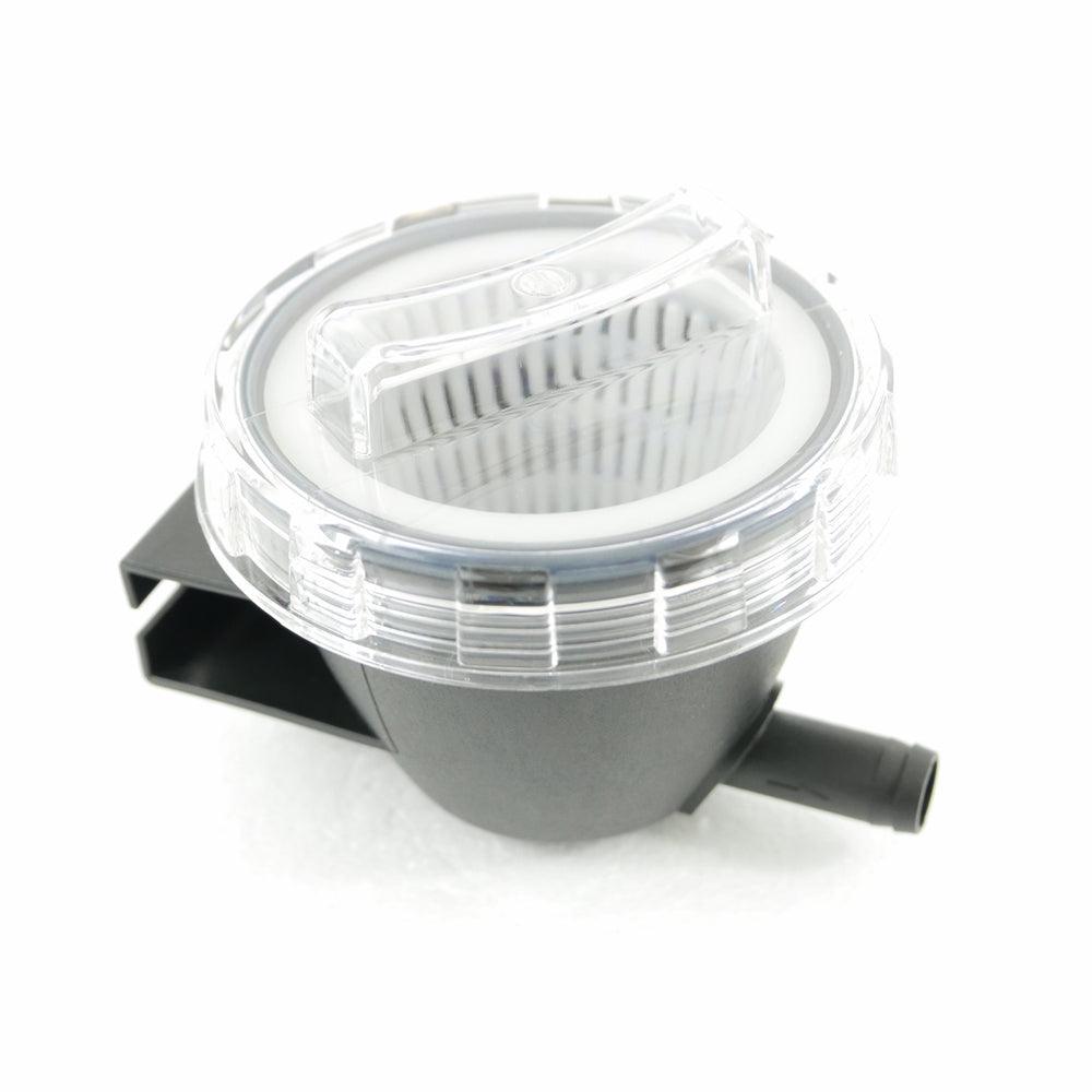 Cooling Water Strainer, 0.5L Capacity, Fits 12mm Hose - 4Boats