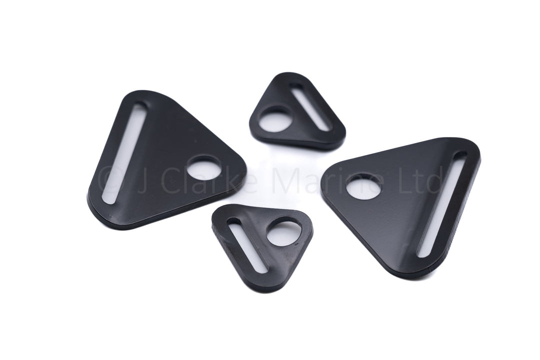 Cranked anchor plate in stainless steel 25mm and 50mm - 4Boats