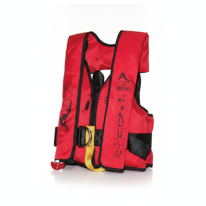 Alpha Inflatable 170N Lifejacket ISO 12402-3 (Auto/Manual) | 4Boats - Studio image 1