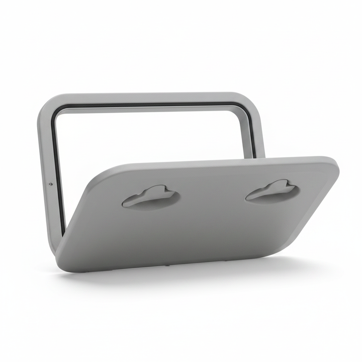 TOP LINE Hatch 315 × 440mm Grey ISO12216 | 4Boats - Technical specification image 4