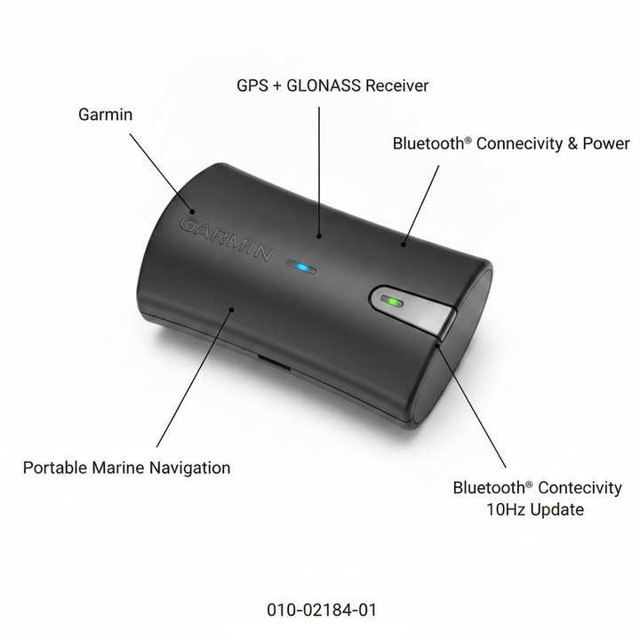 Garmin GLO 2 Bluetooth GPS GLONASS Receiver Portable 10Hz Marine 010-02184-01 - Technical specification image 2