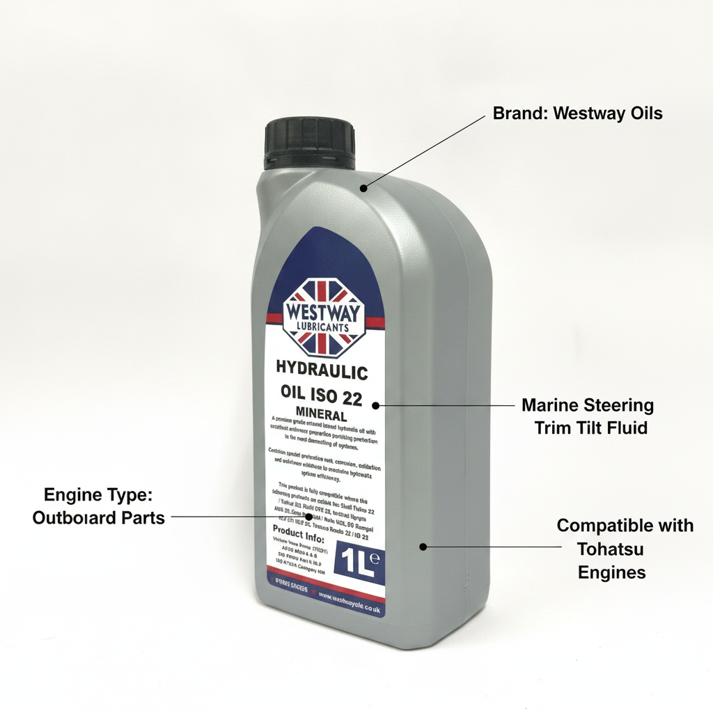 Hydraulic Oil ISO 22 Marine Steering Trim Tilt Fluid - Technical specification image 2