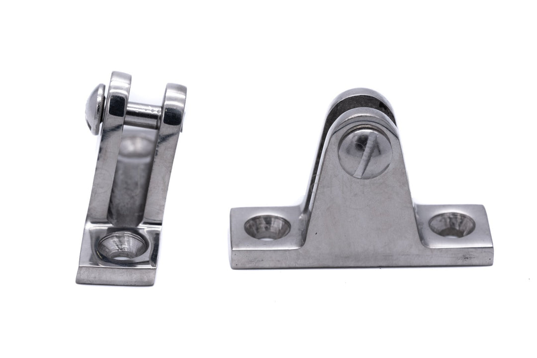 Deck hinge fitting 81 degree angle - 4Boats