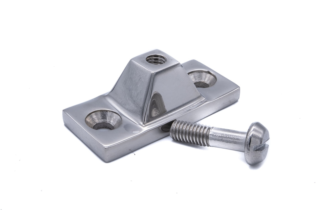 Deck hinge fitting side mount 316 A4 stainless steel - 4Boats