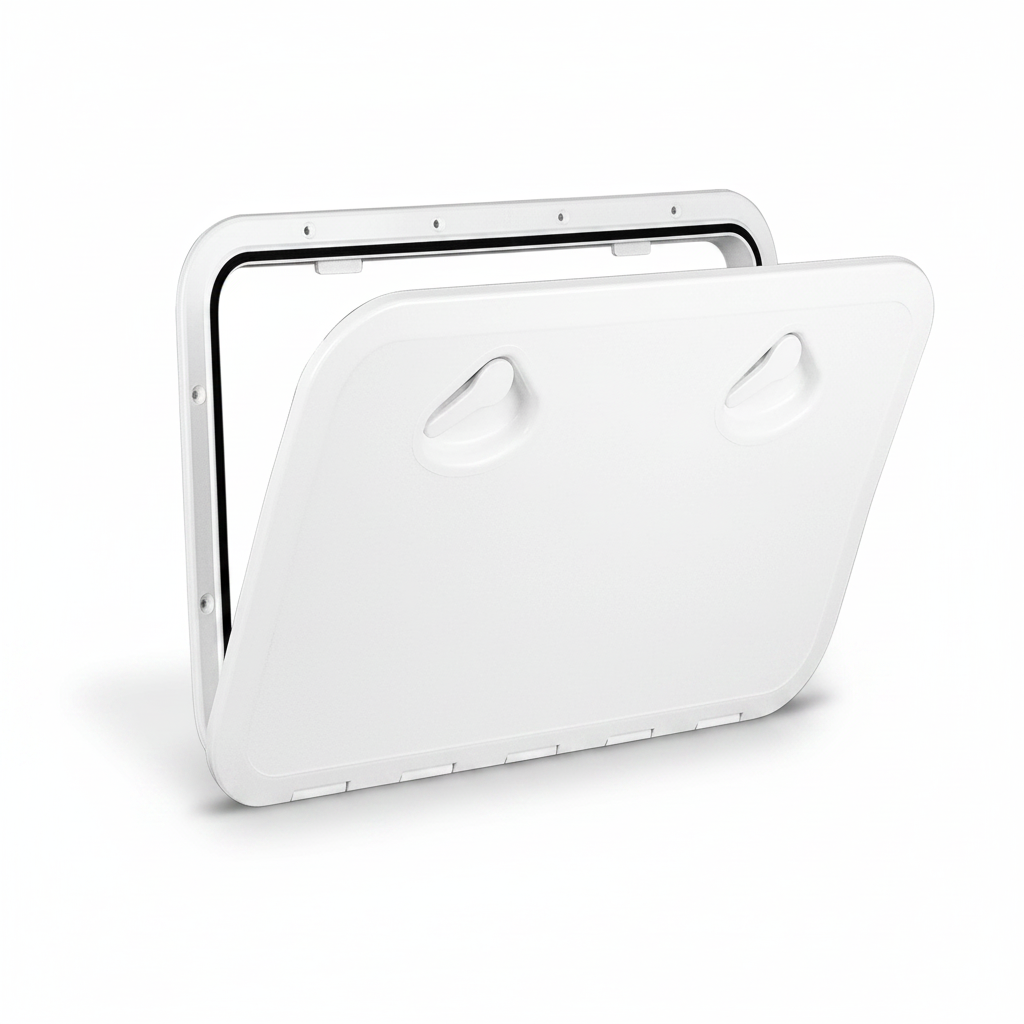 TOP LINE Hatch, White, 460x525mm, ISO12216 - Technical specification image 4
