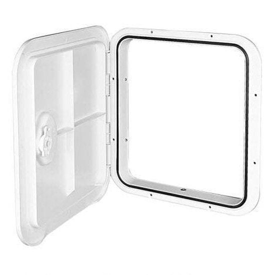 Door for TOP LINE Storage Gas Container, White, 370x390mm, Interr. Gasket - 4Boats