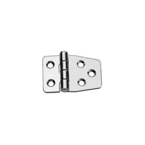 Door Stop Hinge Inox 316 Right 57mm x 37mm x 2mm - 4Boats