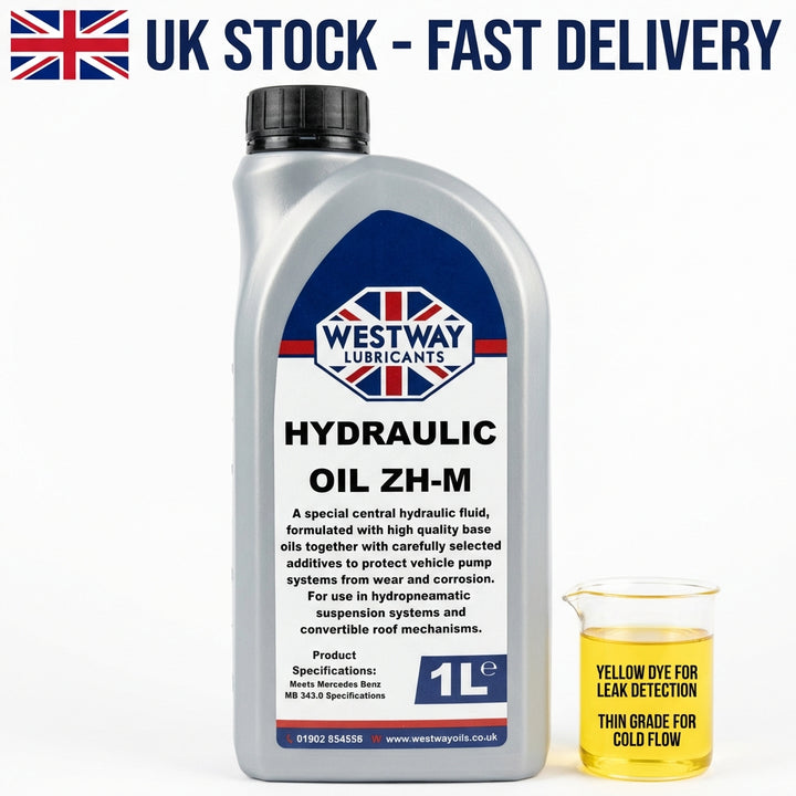 Hydraulic Oil ZHM ZH-M Convertible Roof Oil MB 343.0