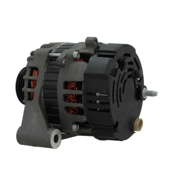 Aftermarket Volvo Penta Petrol Alternator 12V 75A 3884950 - mounting and connection detail