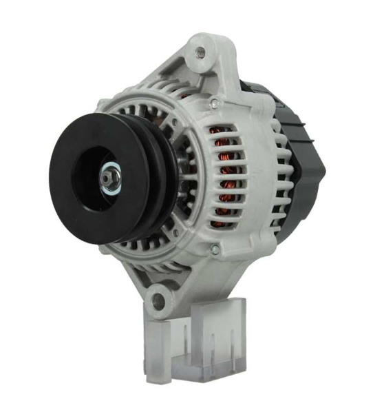 Aftermarket Yanmar 6LP 6LPA Alternator 12V 80A 119773-77200 - mounting and connection detail