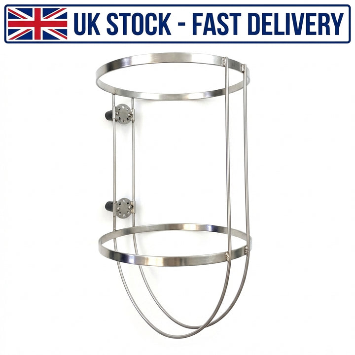 Stainless Steel Single Fender Holder – 8.5 inch | 4Boats