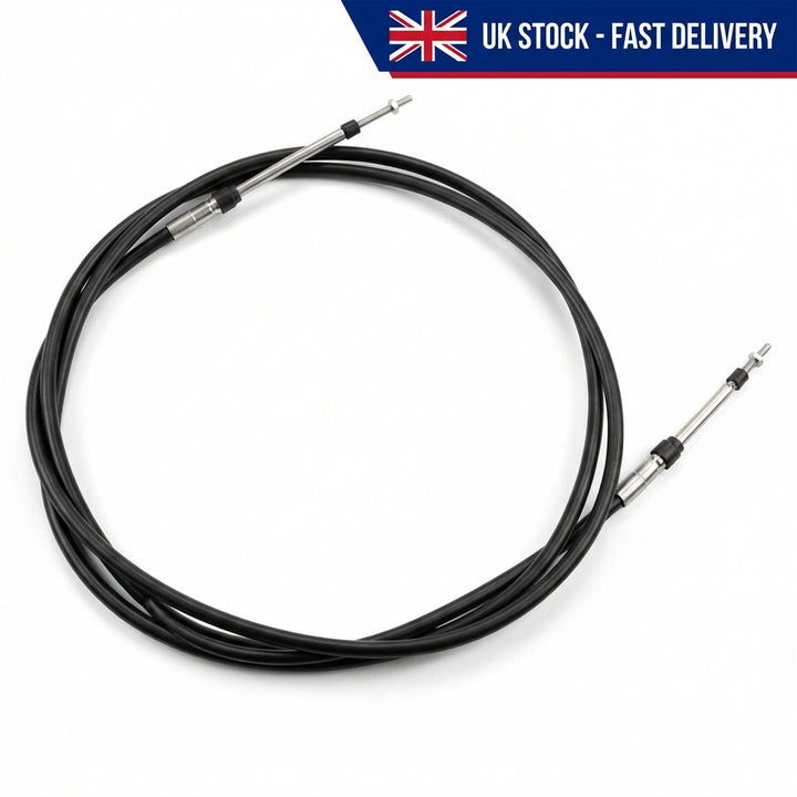 8ft Pair Outboard Remote Gear Throttle Control Cable for Yamaha Suzuki Tohatsu C2 Type
