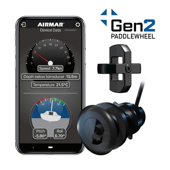 Airmar DST810 Depth/Speed/Temp Thru Hull Transducer