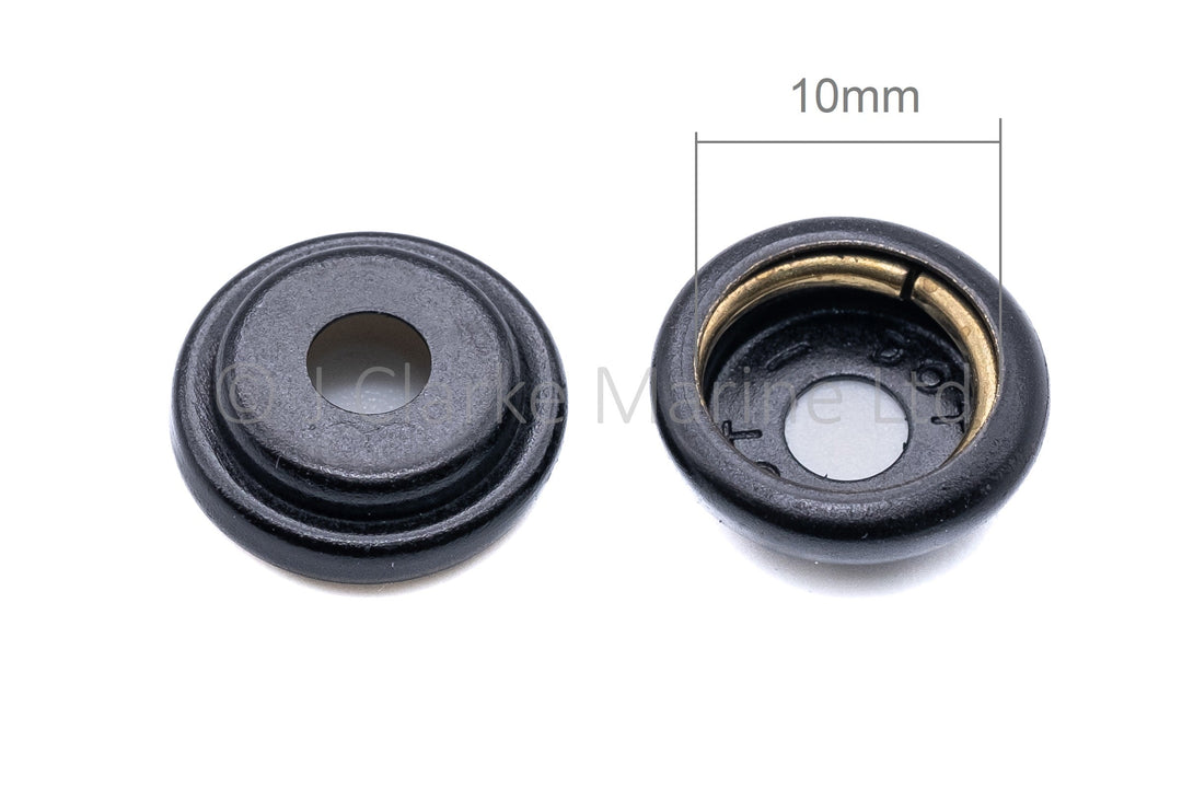 Durable DOT military black snap fastener SOCKET - 4Boats